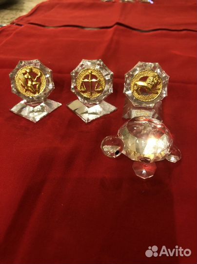 Сувенир из чешского хрусталя Зодиаки