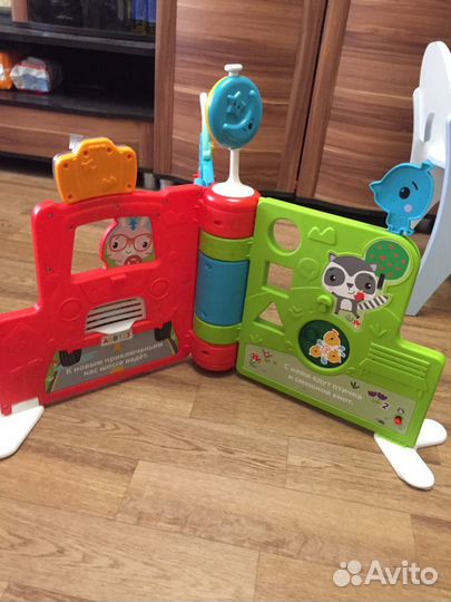 Обучающая книга fisher price