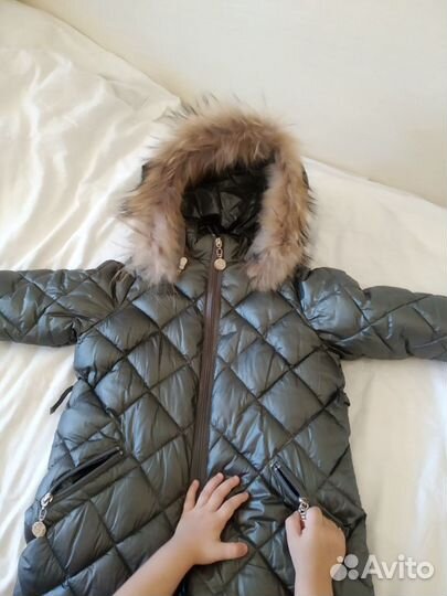 Зимний комбинезон для девочки 86-92