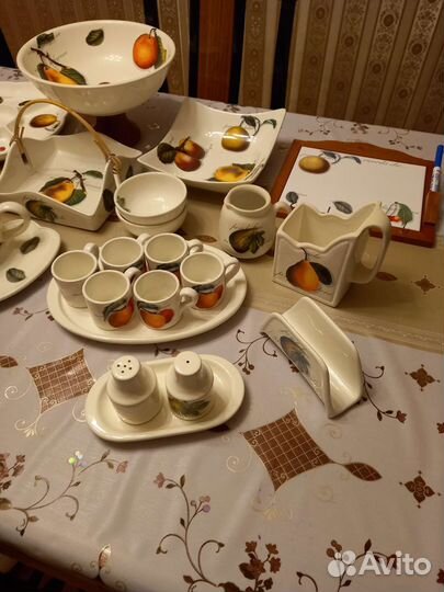 Итальянский кухонный сервиз