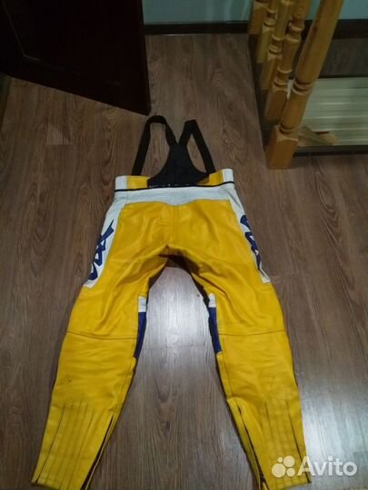 Мото штаны кожаные сbr