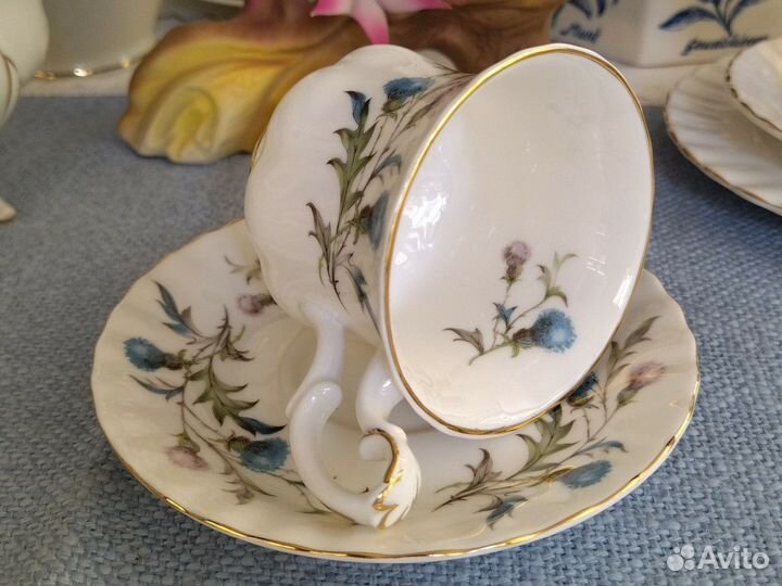 Винтаж, кофейная пара Royal Albert Brigadoon