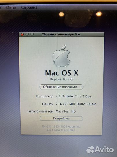 Apple MacBook 13 a1181