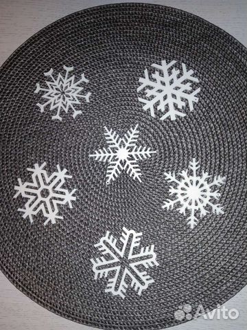 Снежинки украшение