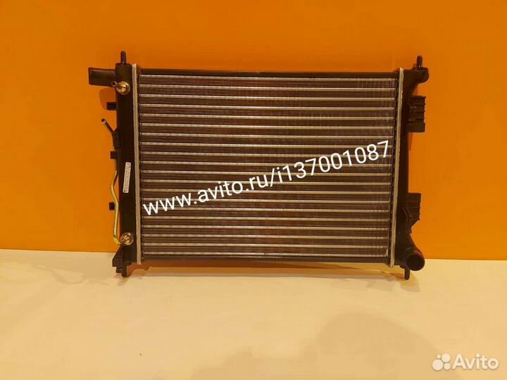 Радиатор охлаждения Kia rio 3 Hyundai Solaris