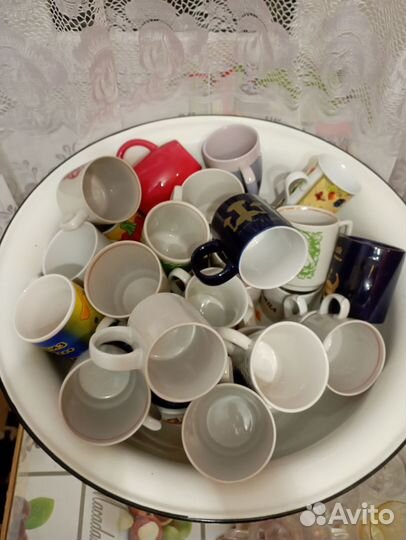 Чашки кружки разные, в том числе СССР