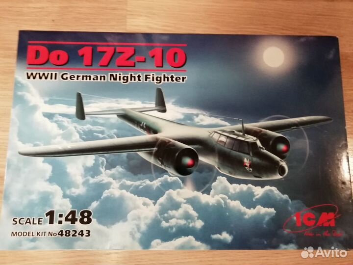 Сборные модели самолетов ICM 1:48