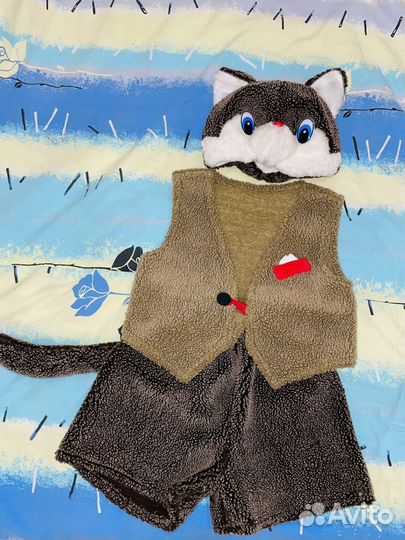 Новогодний костюм кот 3-4 года