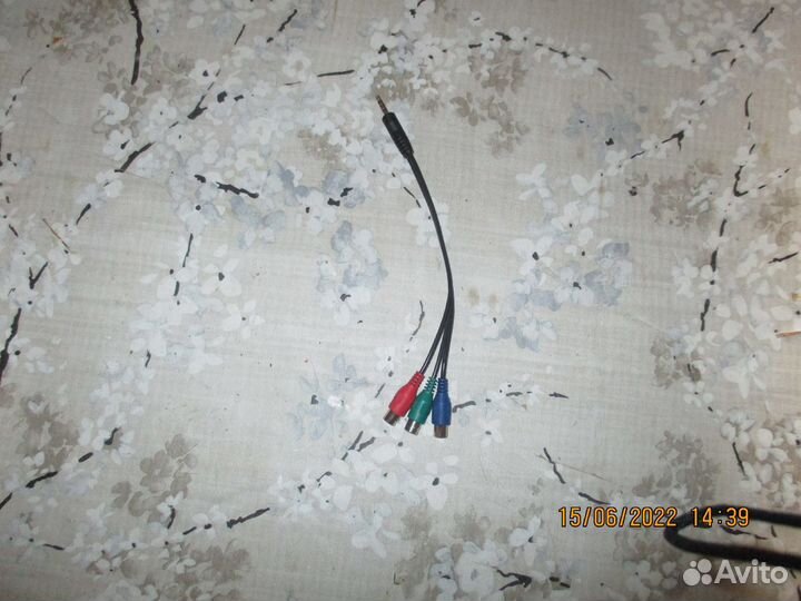 Переходник 3rca jack 3.5mm