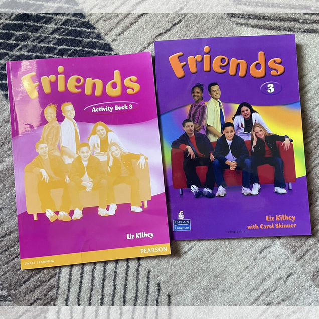 Friends 3 учебник/рабочая тетрадь/тесты
