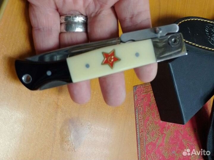 Нож финка нквд складная