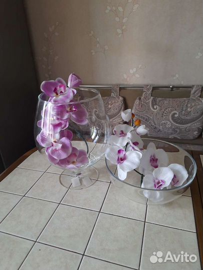 Стеклянные вазоны