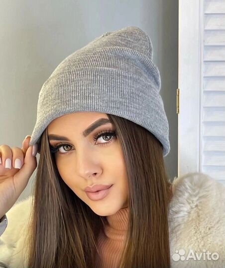 Шапка зимняя бини осенняя
