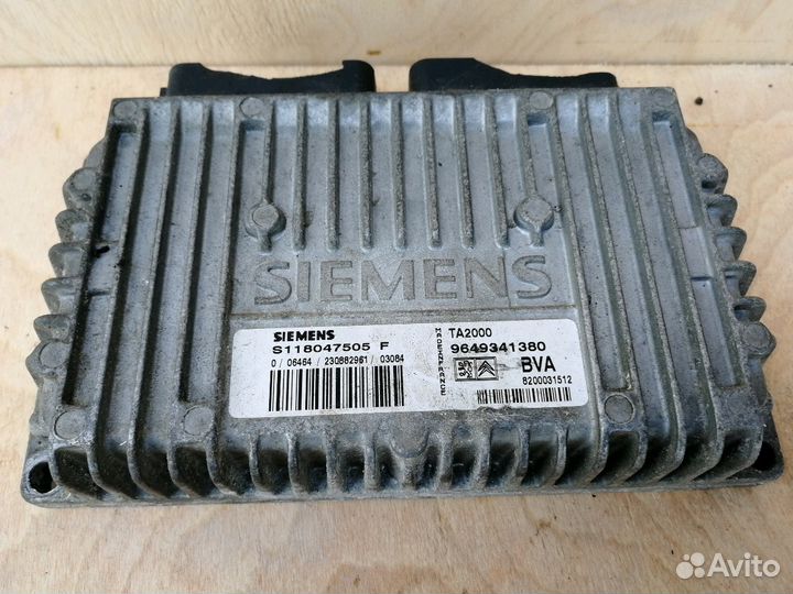 Блок управления АКПП AL4 пежо 307