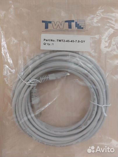 Патчкорд TWT 5е 7 метров