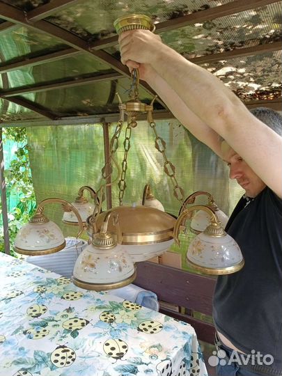 Подвесная люстра Reccagni Angelo L.6102/6+2