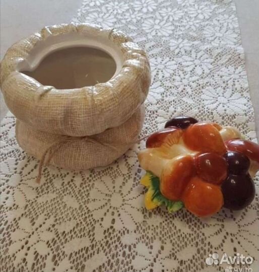 Ваза и менажница Walther Glas