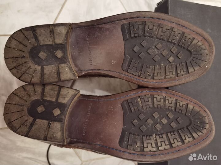 Ботинки Tommy Hilfiger комбинированные 41р