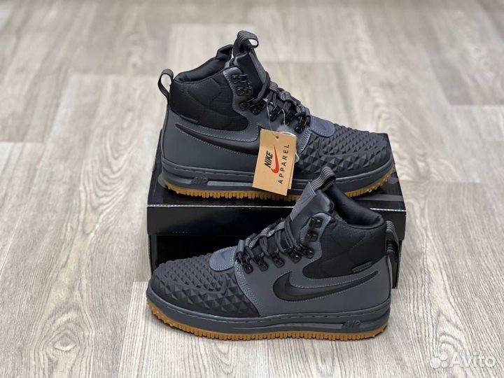 Зимние Кроссовки Nike Lunar Force 1 Duckboot Grey