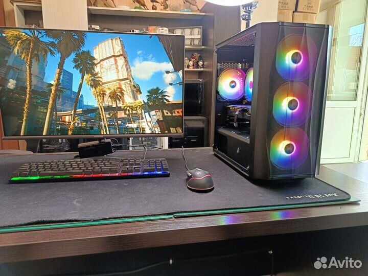 Игровой комп на Intel 12100F+ RTX1660 Ti