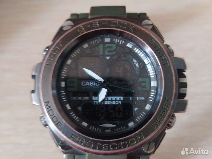 Часы casio g shock 20b twin sensor