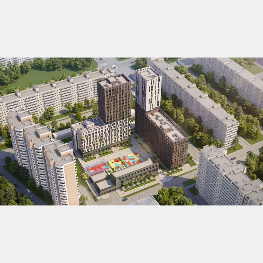 1-к. квартира, 70,3 м², 4/20 эт.