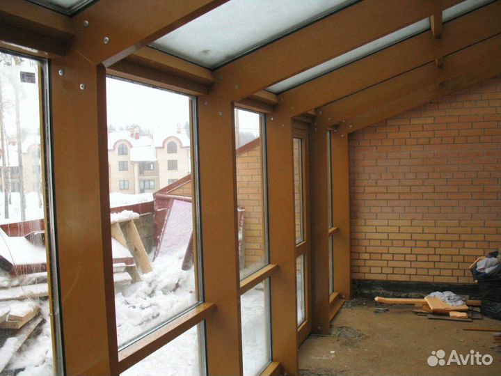 Остекление террасы остекление веранды