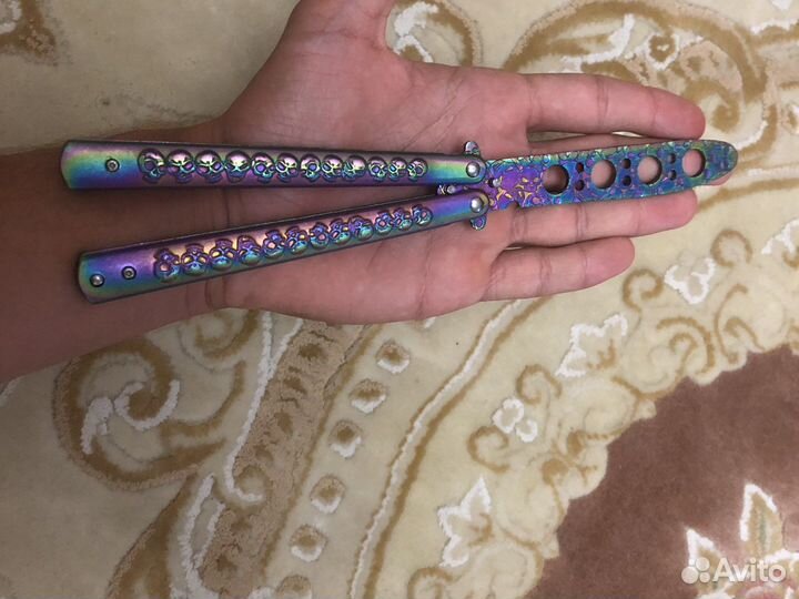 Тренировочный нож бабочка