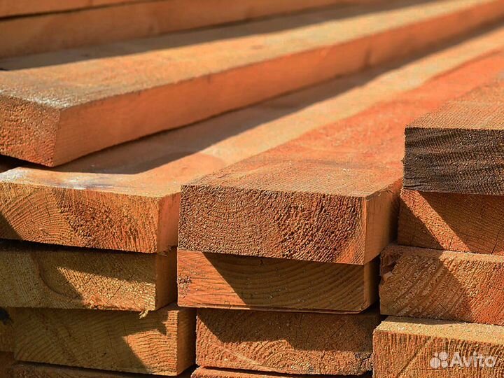 Доска обрезная оптом Гост 70мм