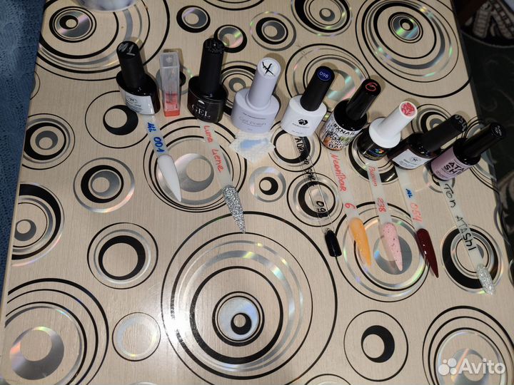 Гель лаки для маникюра пакетом