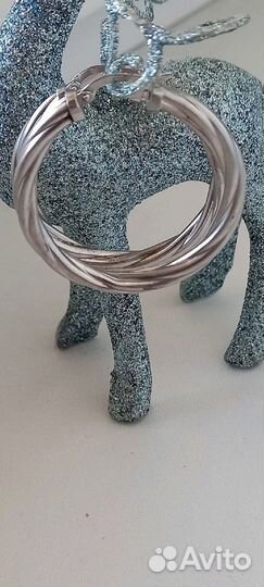 Серебряные серьги 925 проба