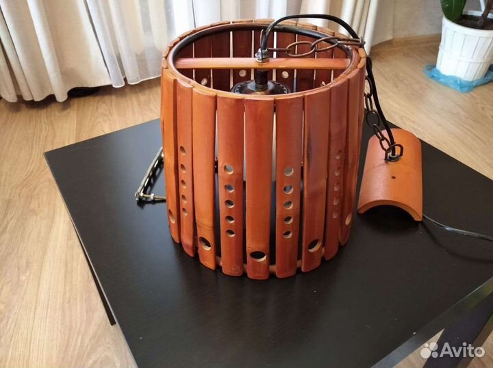 Люстра потолочная бамбук