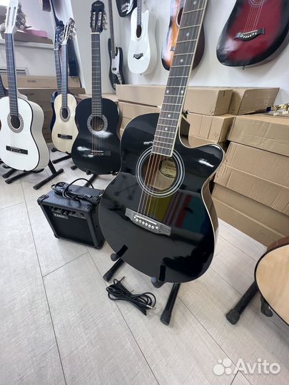 Электроакустическая гитара Fabio 40 дюймов