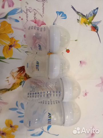 Бутылочки для кормления avent