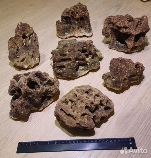 Набор камней (песчанник) для аквариума