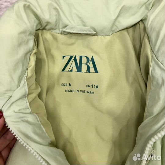 Куртка для девочки Zara 116 и кеды/доставка