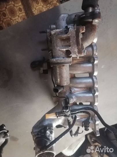 Колектор выпускной с турбиной