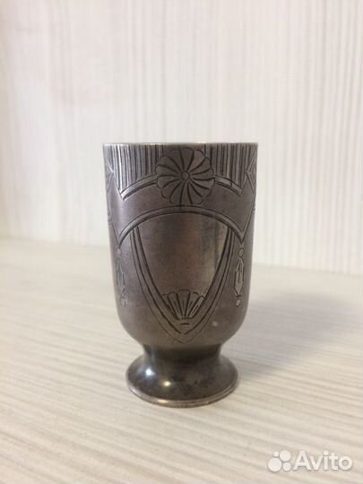 Стопка серебро 84