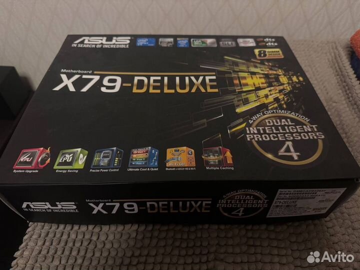 Материнская плата x79 asus deluxe lg2011 e5 1680v2