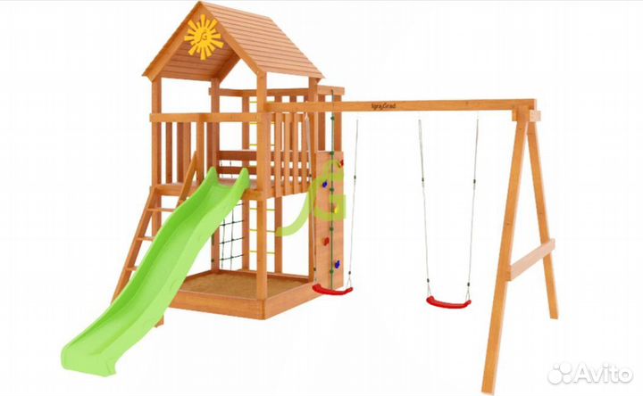 Детская площадка Игровой комплекс Крафт Pro 6