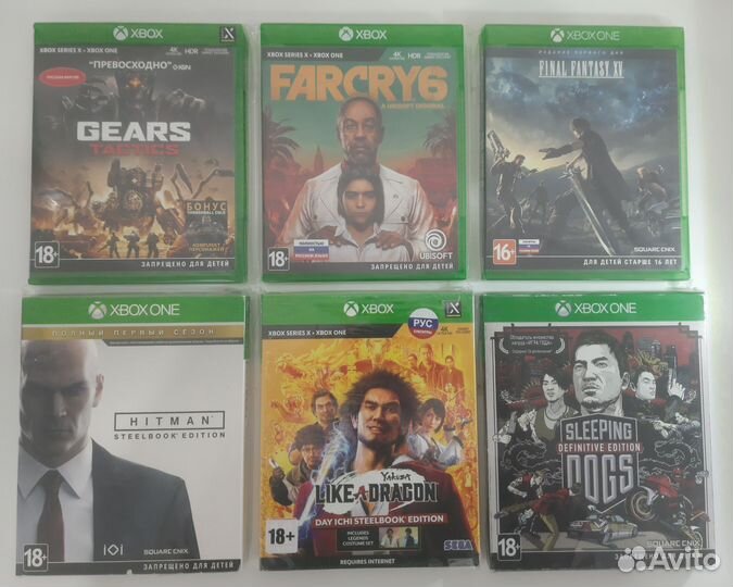 Диски Xbox One / Xbox SX
