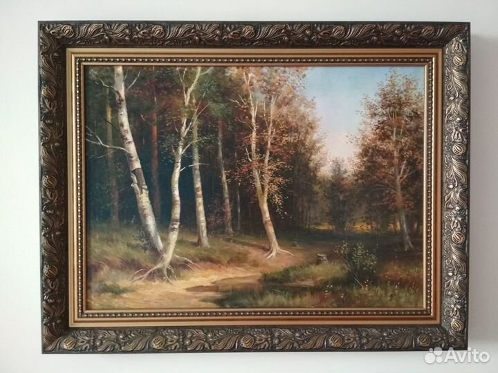 Картина маслом на холсте 