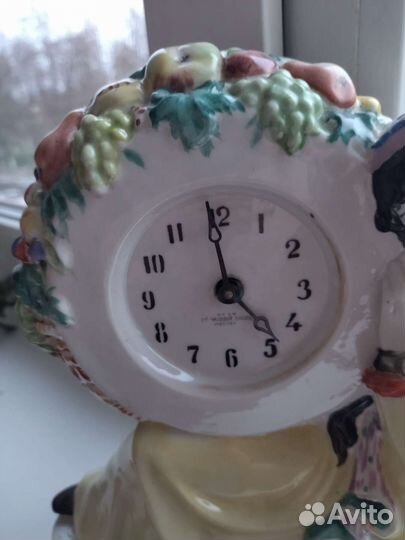 Часы. Узбечка. лфз. Данько. Фарфор