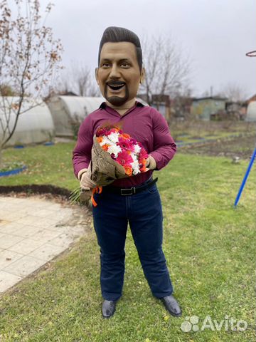 Стас Михайлоv, Жуков, Пирожкоv, ростовая кукла