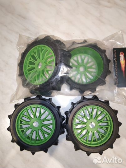 Колеса лопатки для rc моделей hex 17