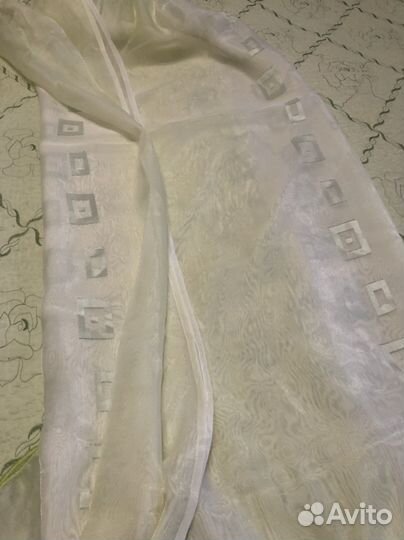 Комплект покрывало + шторы и тюль