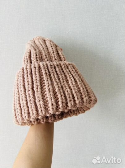 Шапка зимняя объемная