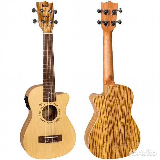 Укулеле Flight DUC328 CEQ Natural