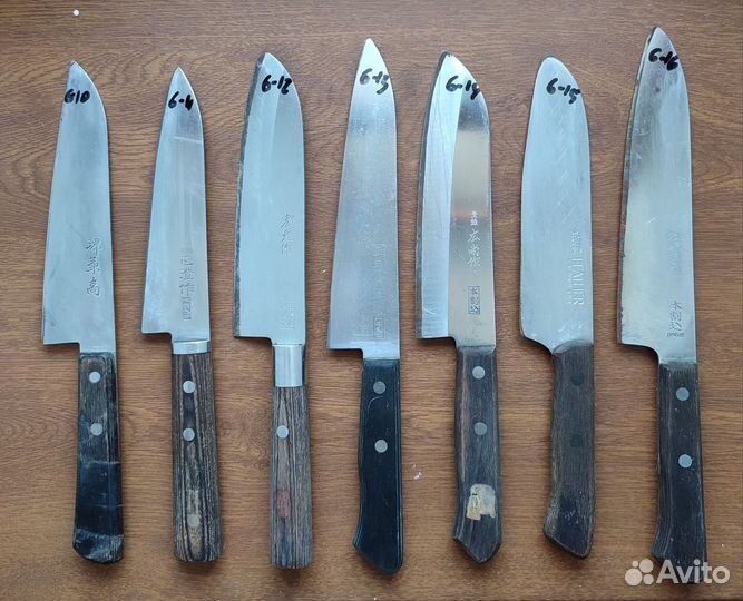 Японские кухонные ножи ламинаты (6)