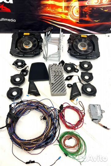 Harman Kardon комплект BMW F10 Рестайлинг 2015